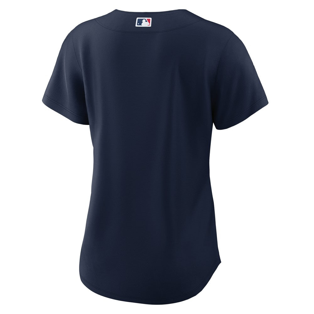 Cleveland Guardians Women's Alternate Official Replica Jersey Navy | Nike