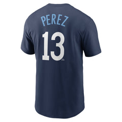 Salvador Perez Kansas City Royals City Connect Name & Number T-Shirt Navy | Nike