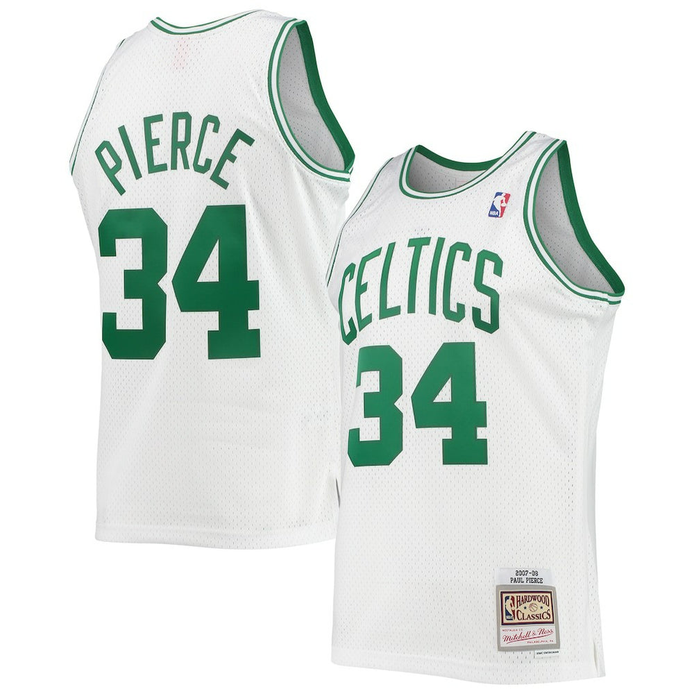 Paul Pierce Boston Celtics Hardwood Classics Swingman Jersey - White