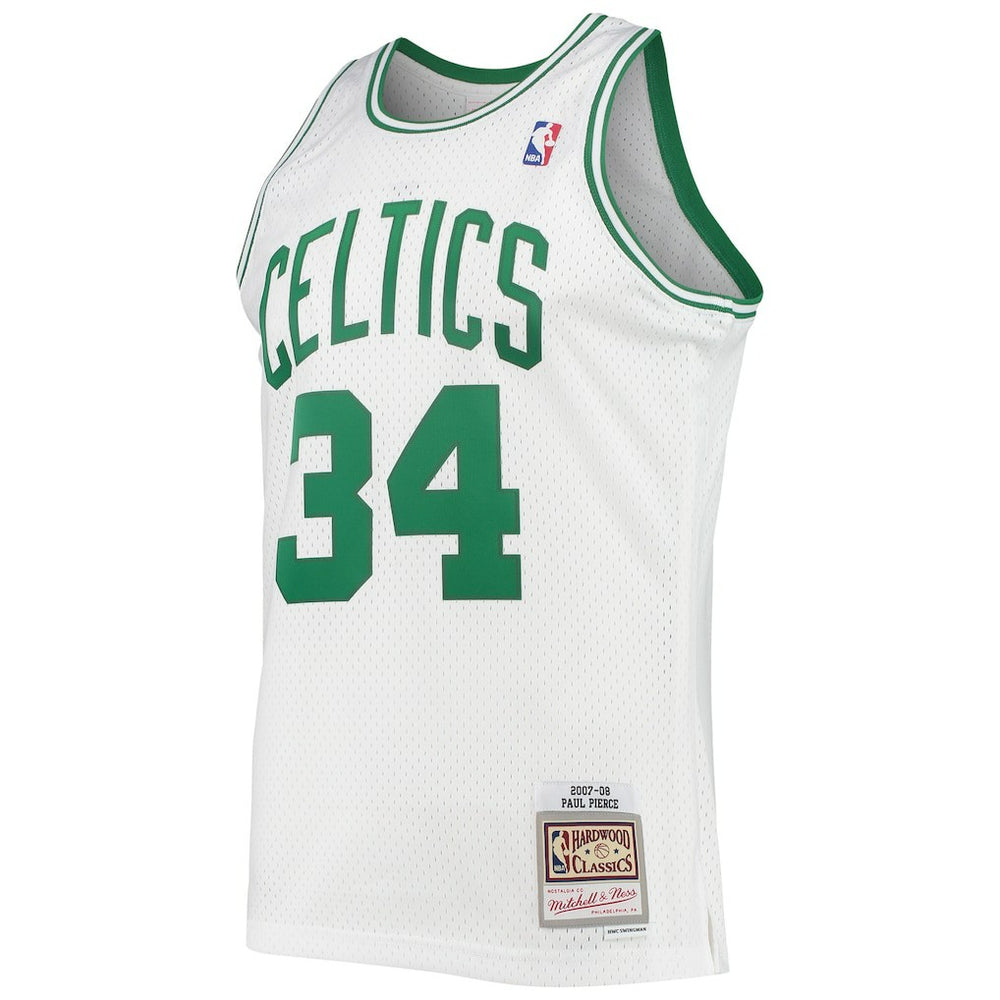 Paul Pierce Boston Celtics Hardwood Classics Swingman Jersey - White