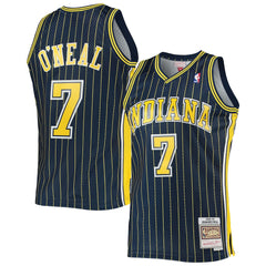 Jermaine O'Neal Indiana Pacers Mitchell & Ness 2003/04 Hardwood Classics Swingman Jersey - Navy
