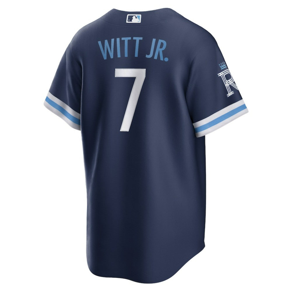 Bobby Witt Jr. Kansas City Royals City Connect Replica Player Jersey Navy | Nike