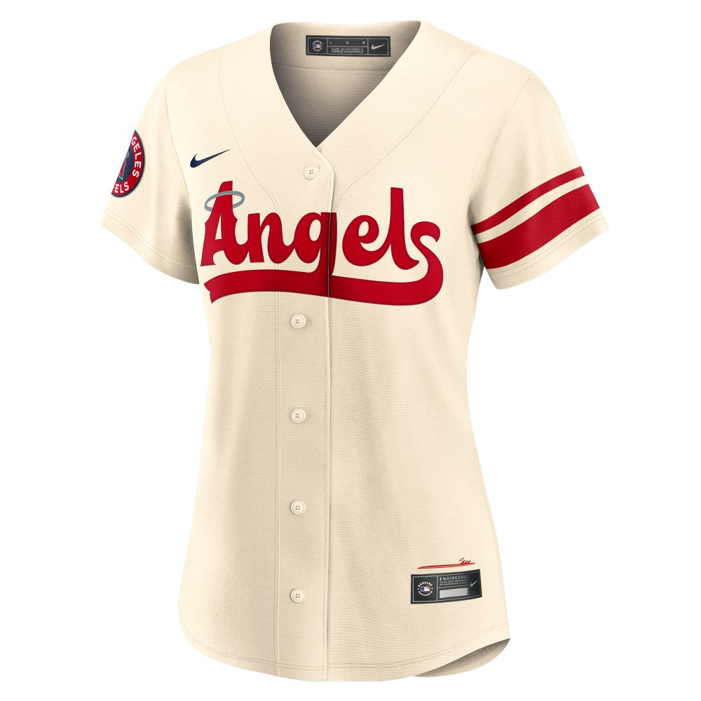 Anthony Rendon Los Angeles Angels Women's City Connect Replica Player Jersey Cream | Nike
