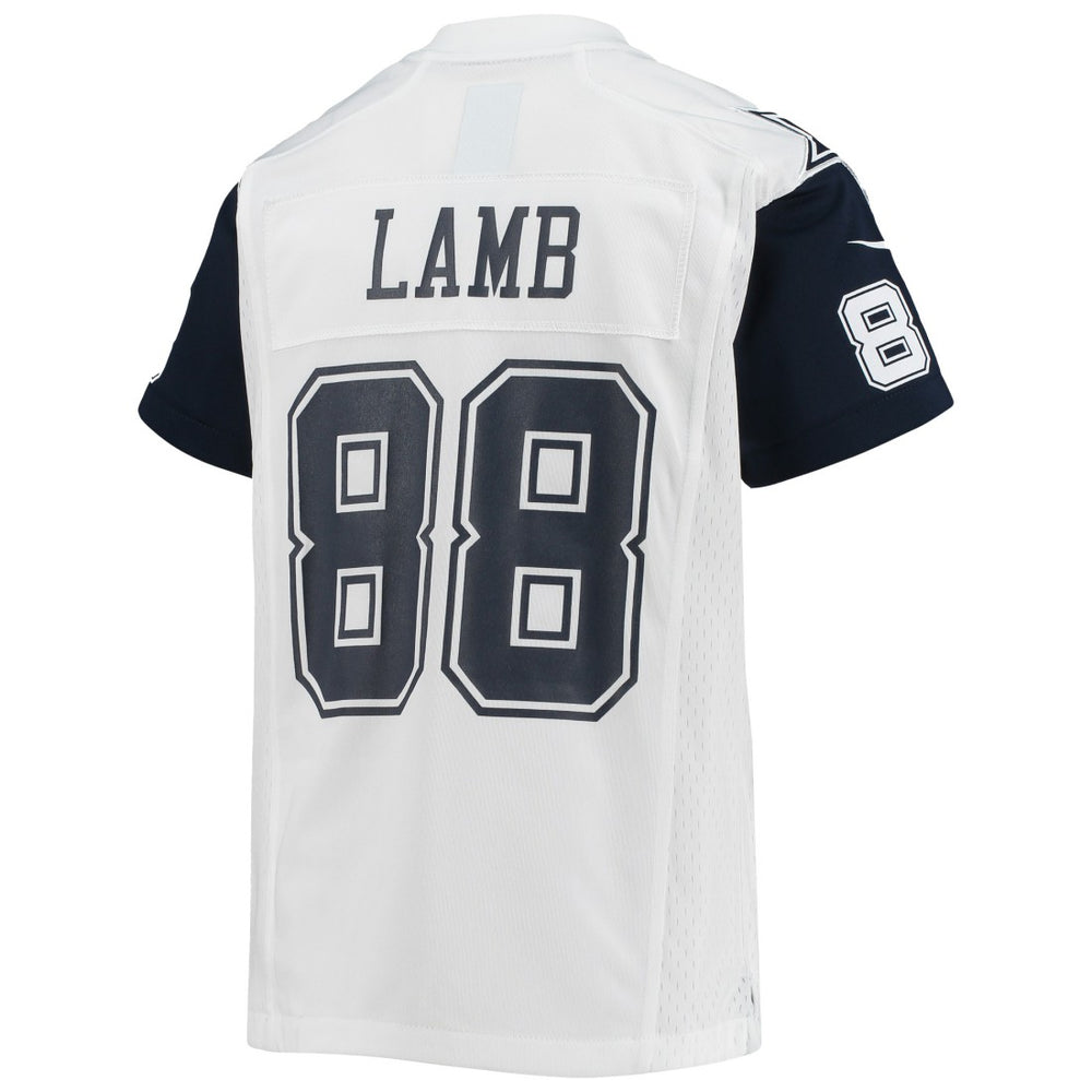 CeeDee Lamb Dallas Cowboys Youth Alternate Game Jersey - White