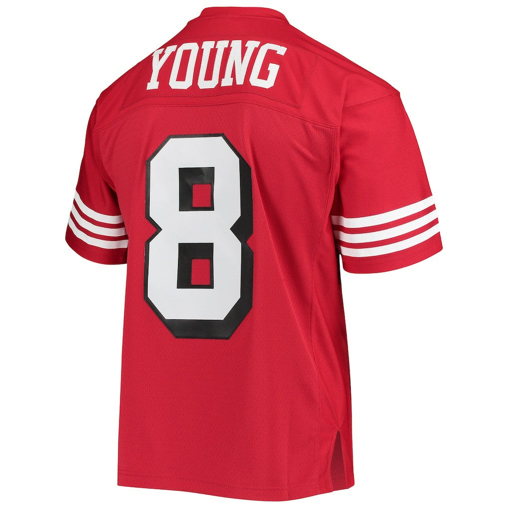 Steve Young San Francisco 49ers Legacy Replica Jersey - Scarlet online