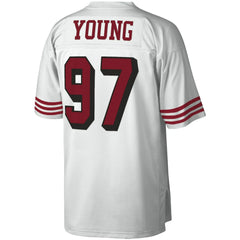 Bryant Young San Francisco 49ers Legacy Replica Jersey - White cheap