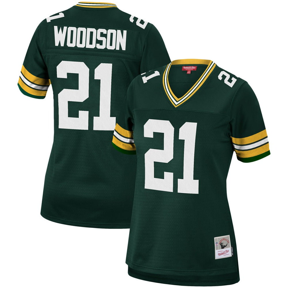 Charles Woodson Green Bay Packers Women's 2010 Legacy Replica Player Jersey - Green on sale