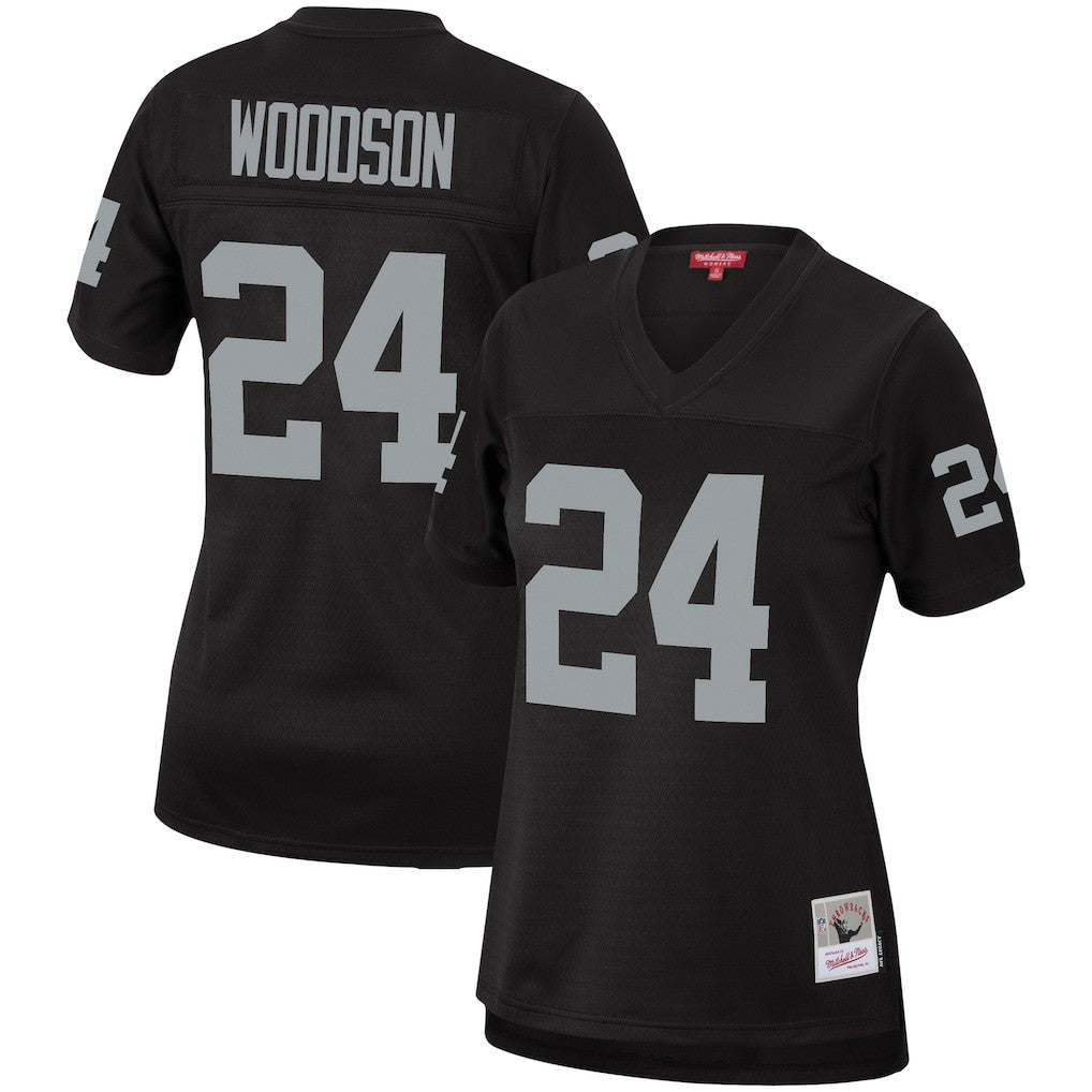 Charles Woodson Las Vegas Raiders Women's Legacy Replica Team Jersey - Black online