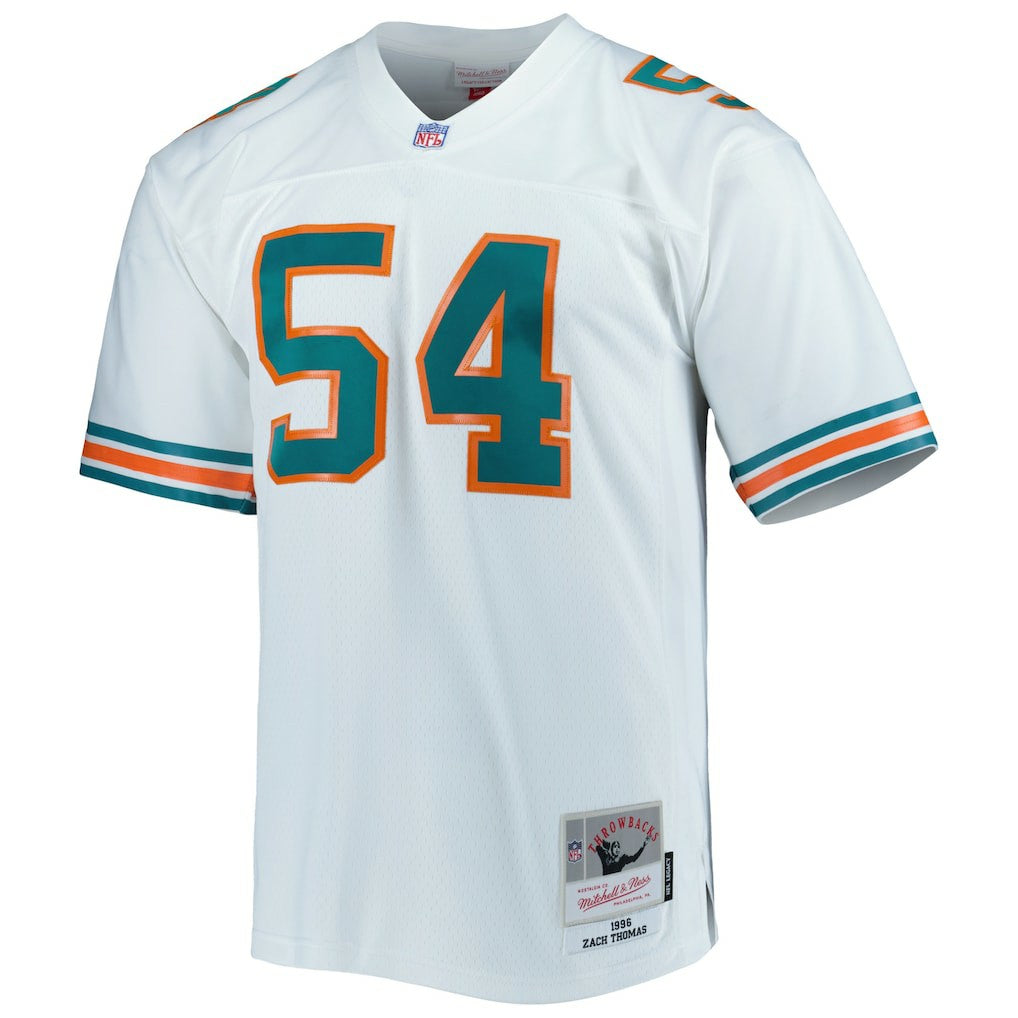 Zach Thomas Miami Dolphins Legacy Replica Jersey - White cheap