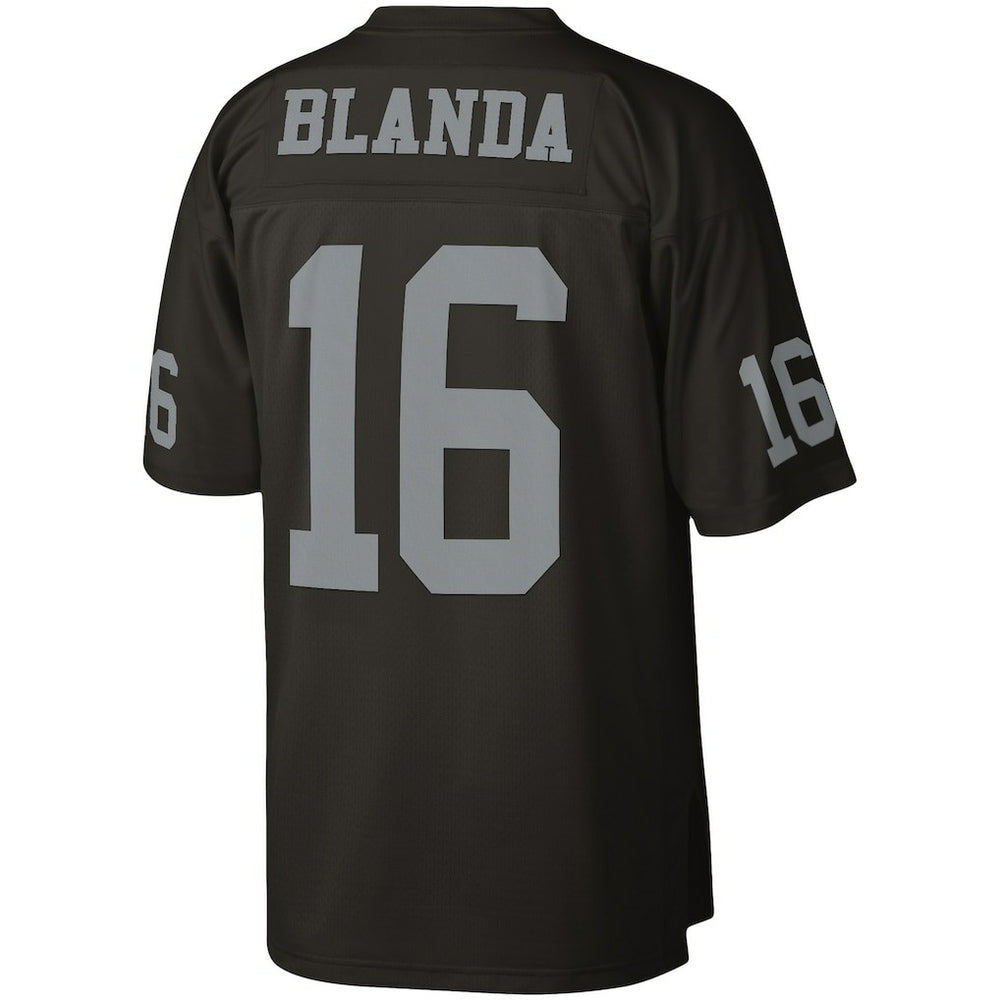 George Blanda Las Vegas Raiders Legacy Replica Jersey - Black for sale