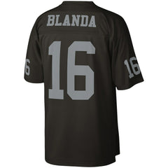 George Blanda Las Vegas Raiders Legacy Replica Jersey - Black for sale