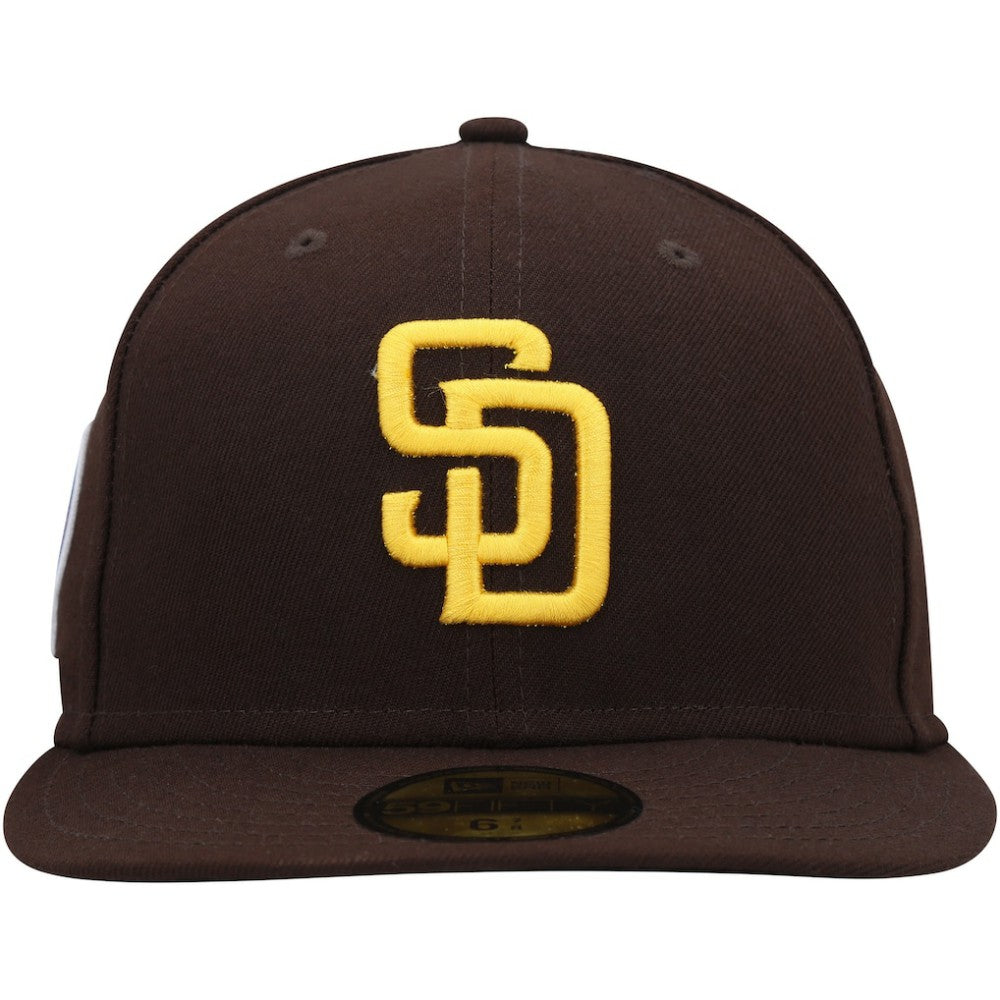 San Diego Padres 9/11 Memorial Side Patch 59FIFTY Fitted Hat Brown | New Era
