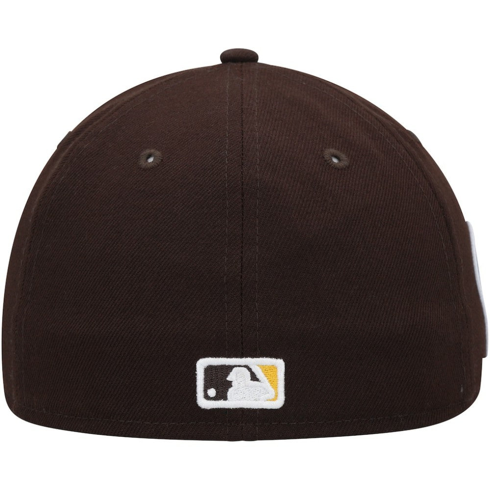 San Diego Padres 9/11 Memorial Side Patch 59FIFTY Fitted Hat Brown | New Era