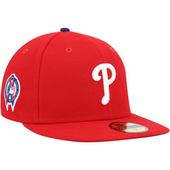 Philadelphia Phillies 9/11 Memorial Side Patch 59FIFTY Fitted Hat Red | New Era