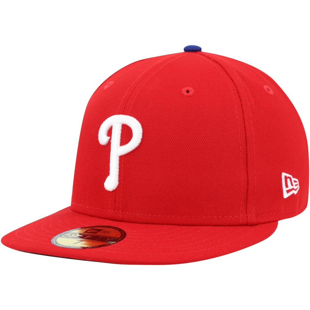 Philadelphia Phillies 9/11 Memorial Side Patch 59FIFTY Fitted Hat Red | New Era