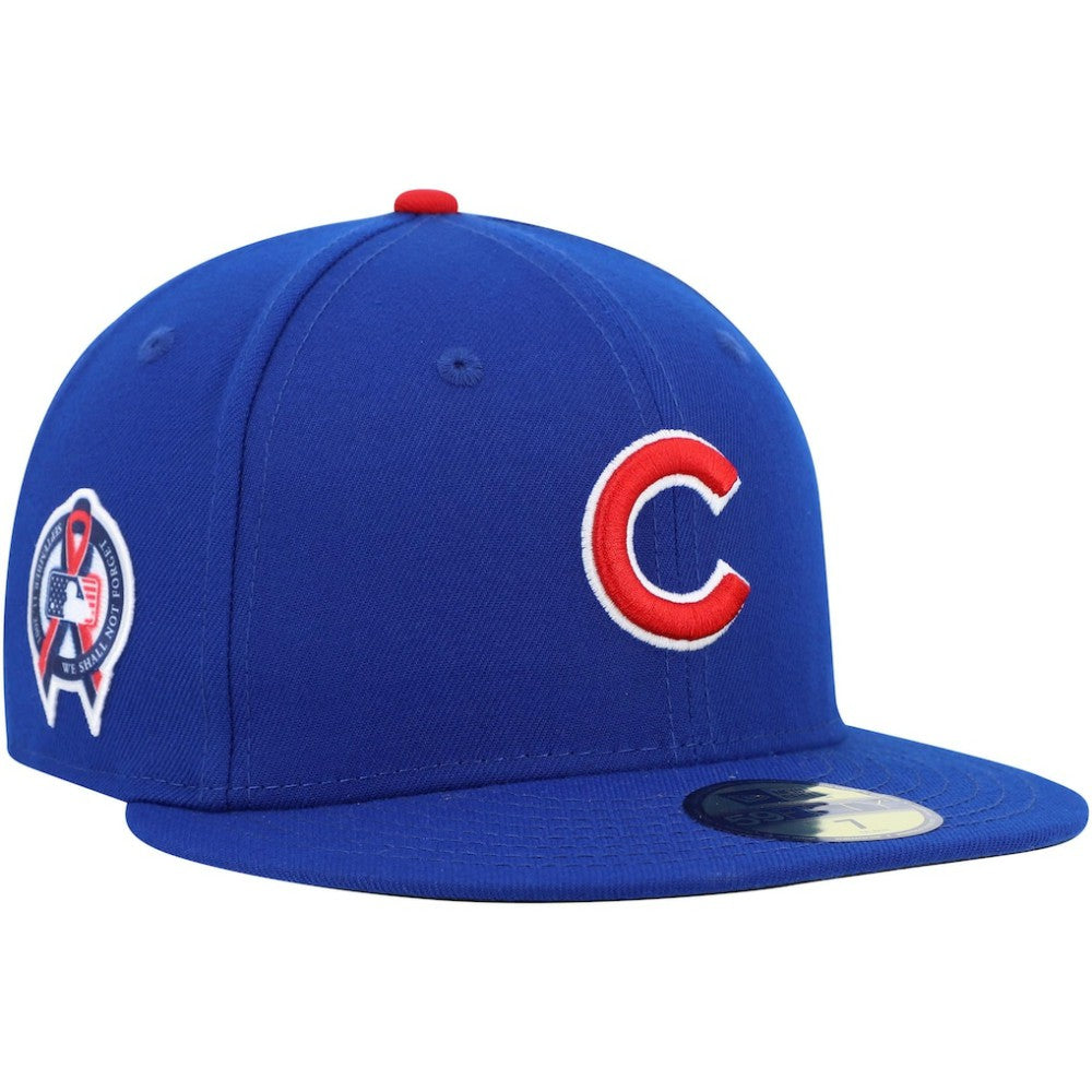 Chicago Cubs 9/11 Memorial Side Patch 59FIFTY Fitted Hat Royal | New Era