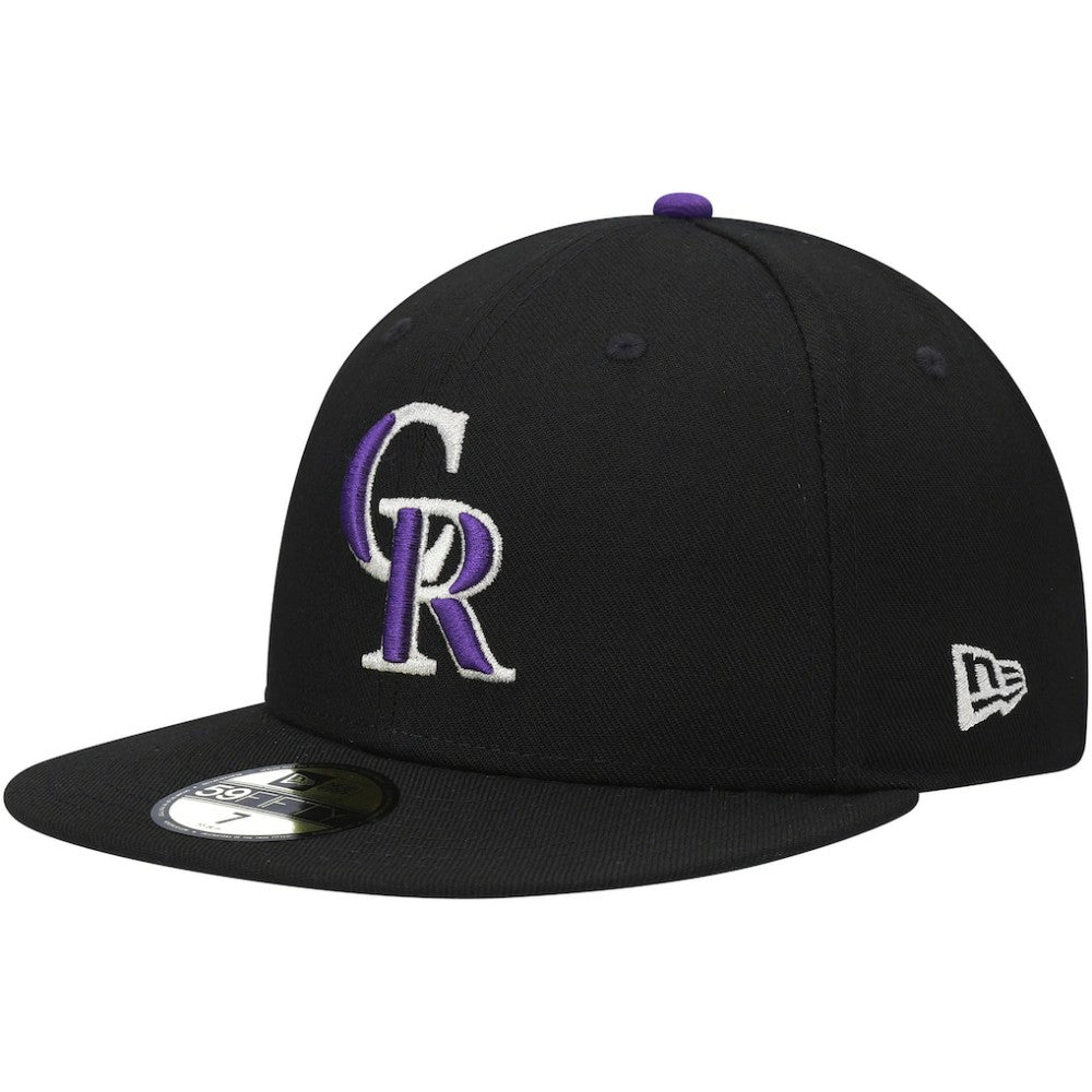 Colorado Rockies 9/11 Memorial Side Patch 59FIFTY Fitted Hat Black | New Era
