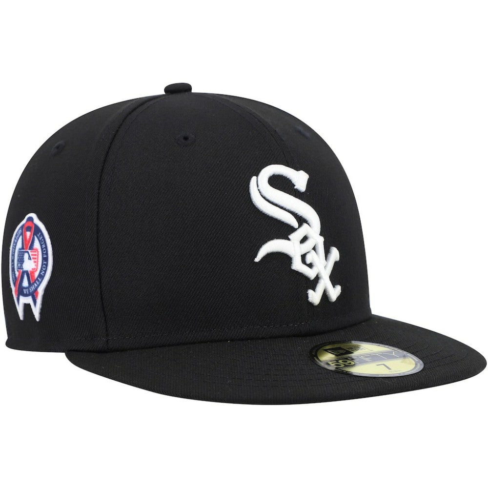 Chicago White Sox 9/11 Memorial Side Patch 59FIFTY Fitted Hat Black | New Era