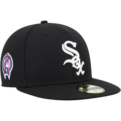 Chicago White Sox 9/11 Memorial Side Patch 59FIFTY Fitted Hat Black | New Era
