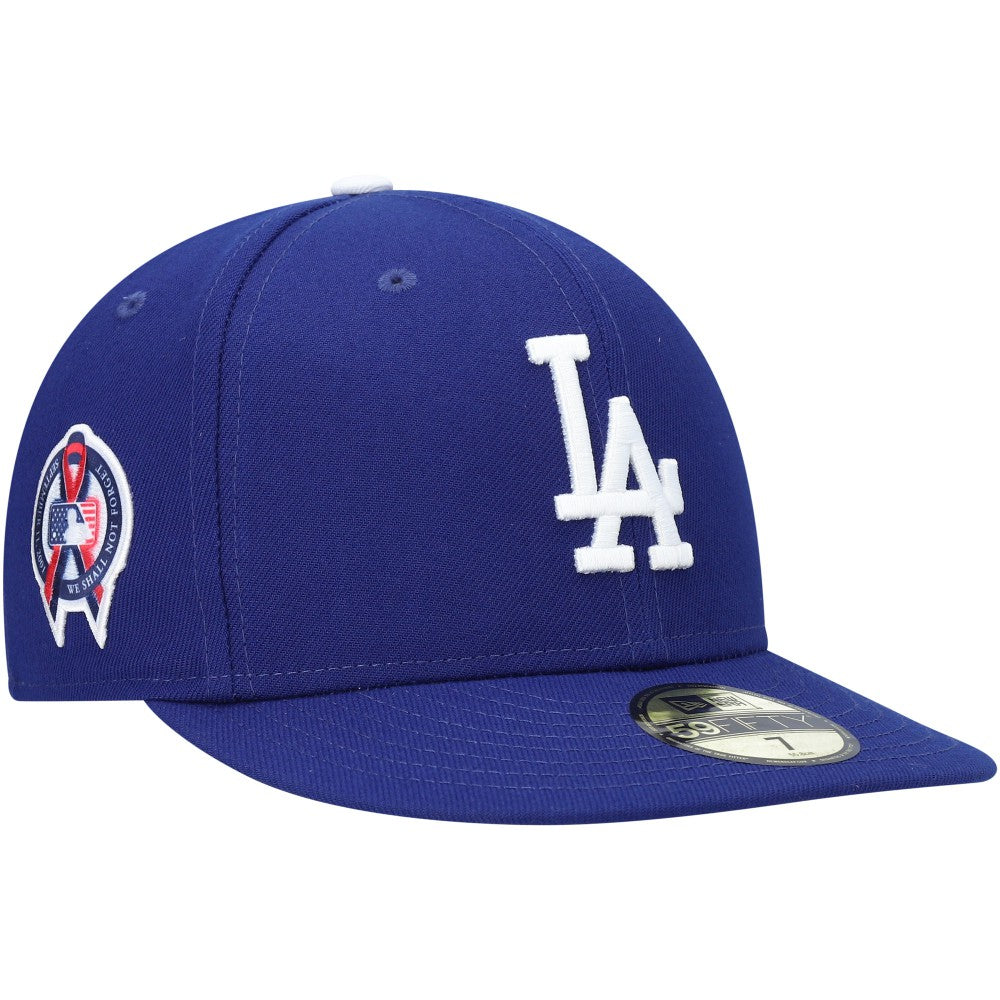 Los Angeles Dodgers 9/11 Memorial Side Patch 59FIFTY Fitted Hat Royal | New Era