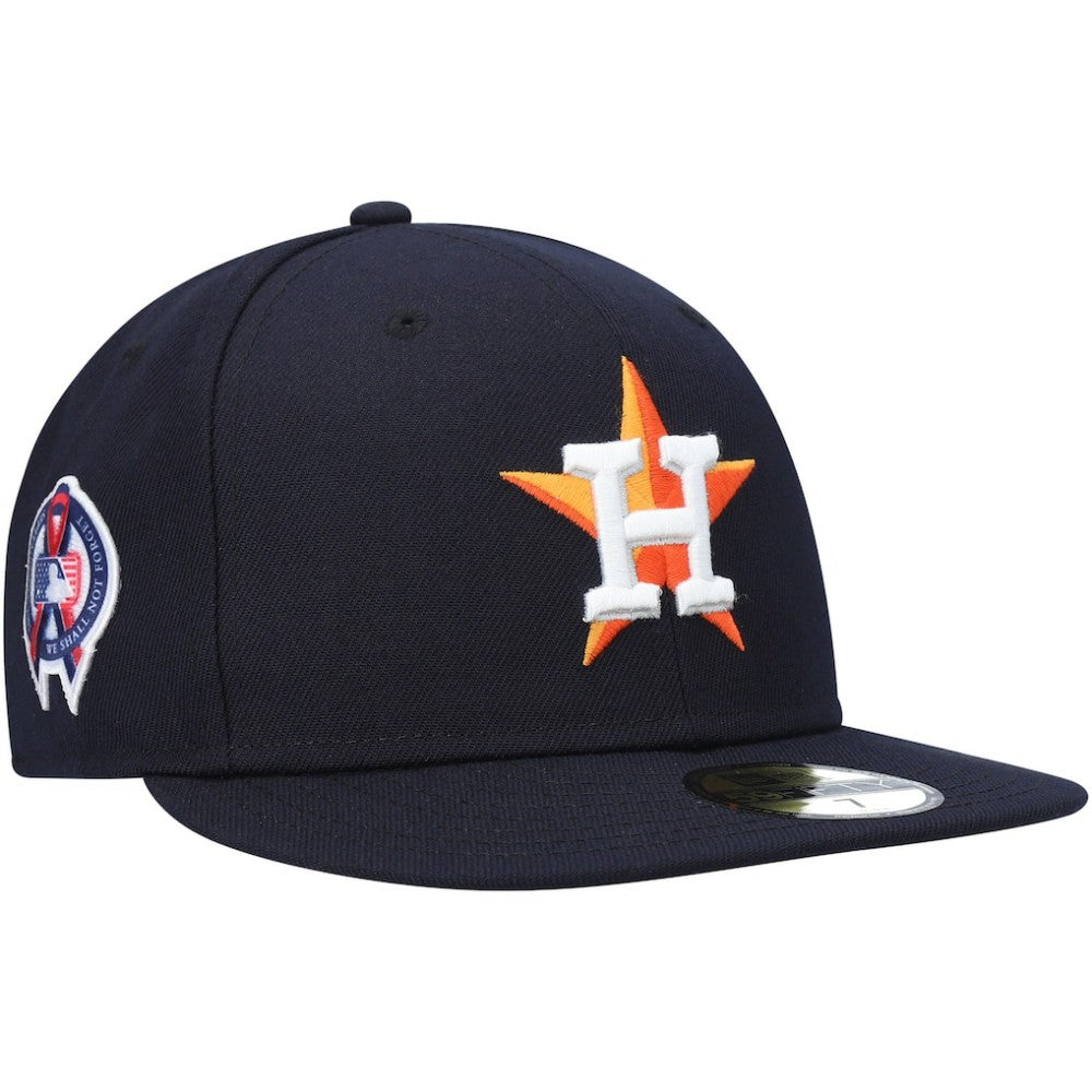 Houston Astros 9/11 Memorial Side Patch 59FIFTY Fitted Hat Navy | New Era