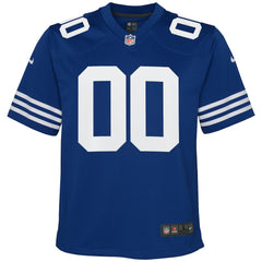 Indianapolis Colts Youth Alternate Custom Game Jersey - Royal
