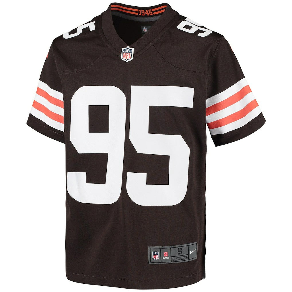 Myles Garrett Cleveland Browns Youth Game Jersey - Brown