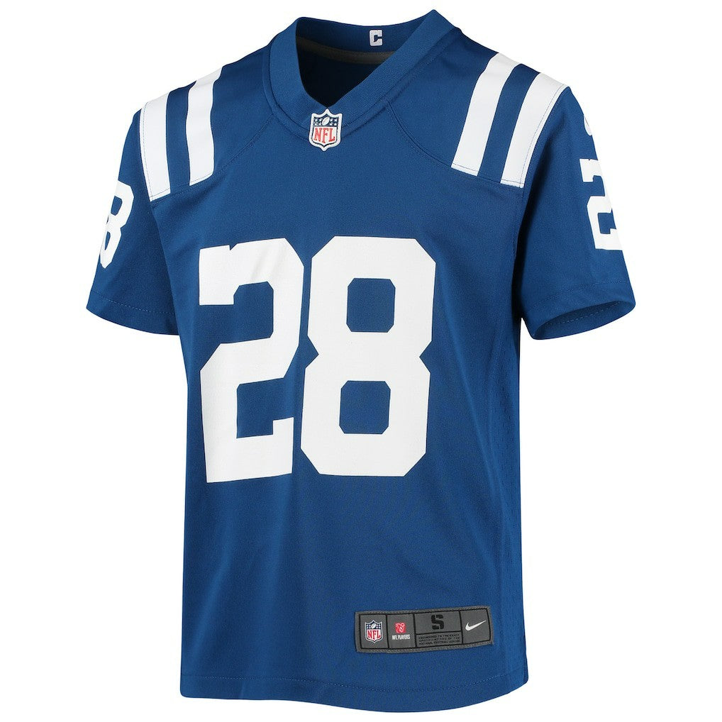 Jonathan Taylor Indianapolis Colts Youth Game Jersey - Royal