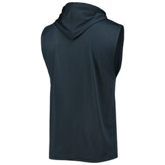 Tampa Bay Rays Stitches Sleeveless Pullover Hoodie Navy