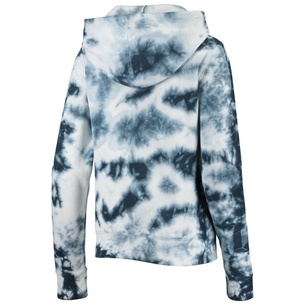 Boston Red Sox Women's Tie-Dye Fleece Full-Zip Hoodie Navy | New Era