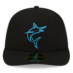 Miami Marlins 2023 Batting Practice 59FIFTY Fitted Hat Black | New Era