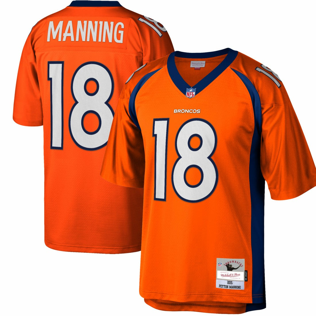 Peyton Manning Denver Broncos Big & Tall 2015 Retired Player Replica Jersey - Orange outlet