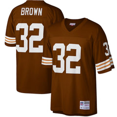 Jim Brown Cleveland Browns Big & Tall 1963 Retired Player Replica Jersey - Brown for sale