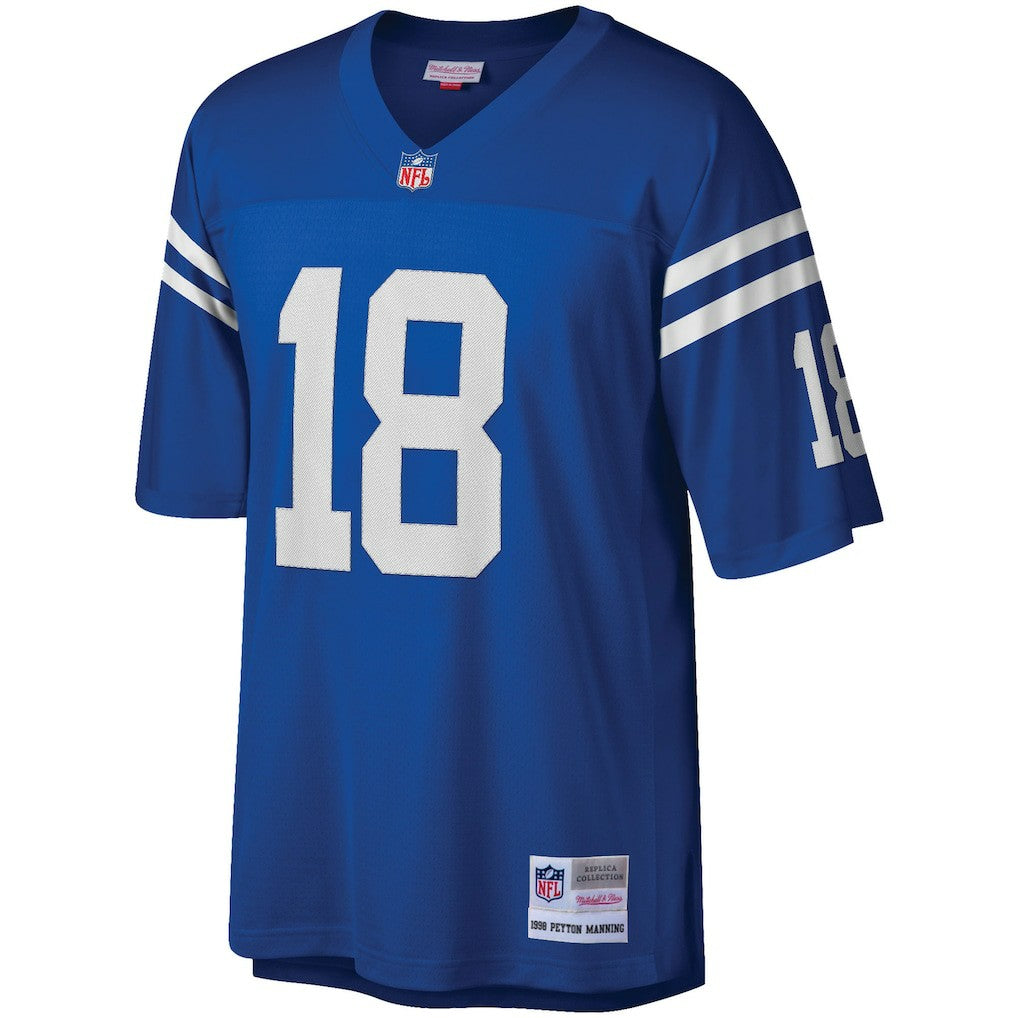 Peyton Manning Indianapolis Colts Big & Tall 1998 Retired Player Replica Jersey - Royal for sale