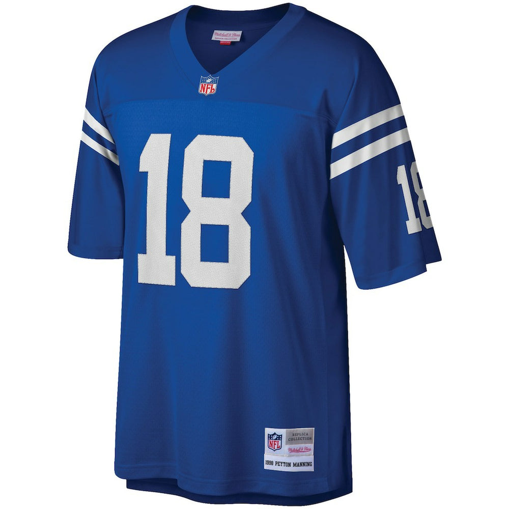 Peyton Manning Indianapolis Colts Big & Tall 1998 Retired Player Replica Jersey - Royal for sale