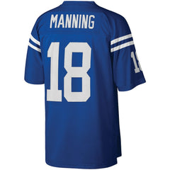 Peyton Manning Indianapolis Colts Big & Tall 1998 Retired Player Replica Jersey - Royal for sale