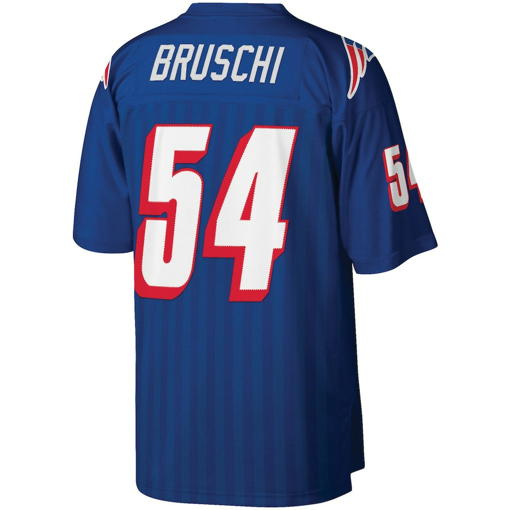 Tedy Bruschi New England Patriots Big & Tall 1996 Retired Player Replica Jersey - Royal discount