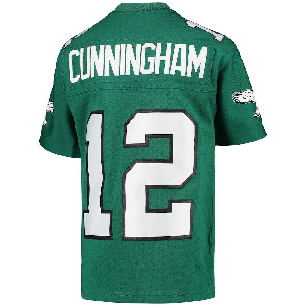 Randall Cunningham Philadelphia Eagles Youth 1990 Retired Player Legacy Jersey - Kelly Green on sale
