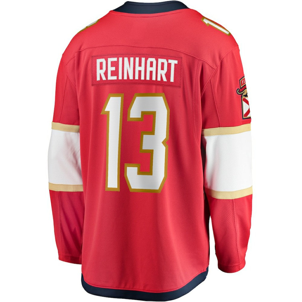 Sam Reinhart Florida Panthers Fanatics Breakaway Player Jersey Red