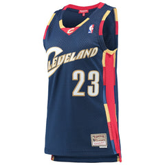 LeBron James Cleveland Cavaliers Women's Hardwood Classics Swingman Jersey sale - Navy