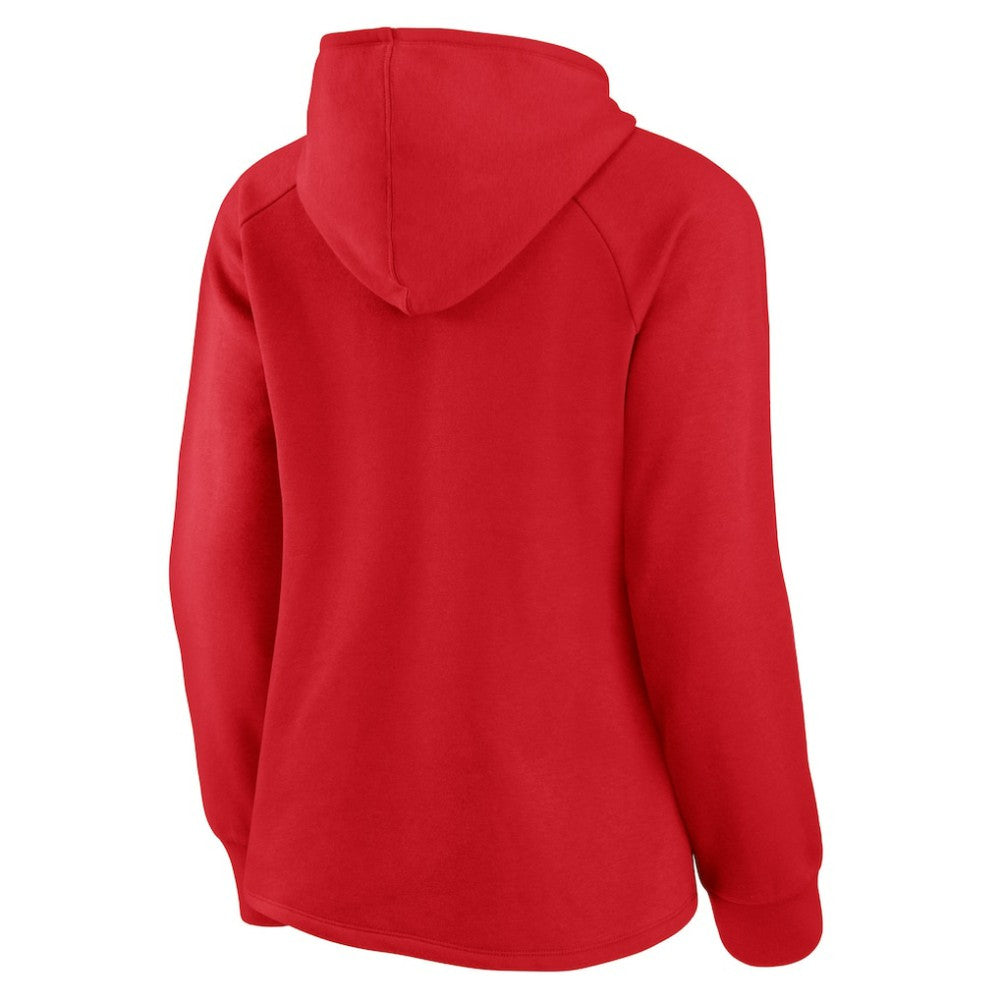 St. Louis Cardinals Women's Perfect Play Raglan Pullover Hoodie Red