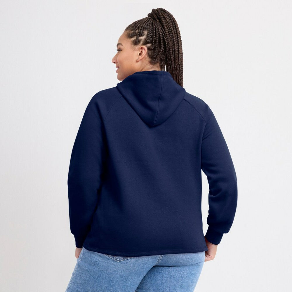 Minnesota Twins Women's Perfect Play Raglan Pullover Hoodie Navy
