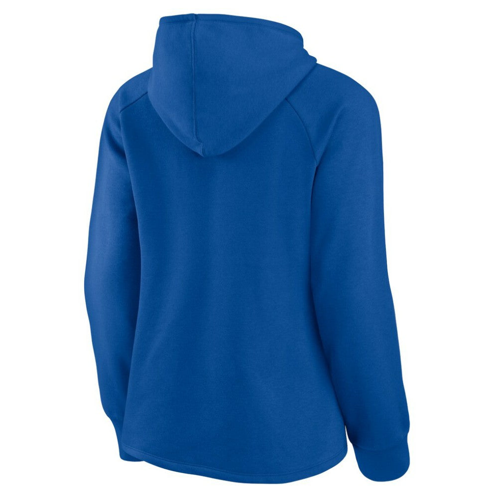 Chicago Cubs Women's Perfect Play Raglan Pullover Hoodie Royal