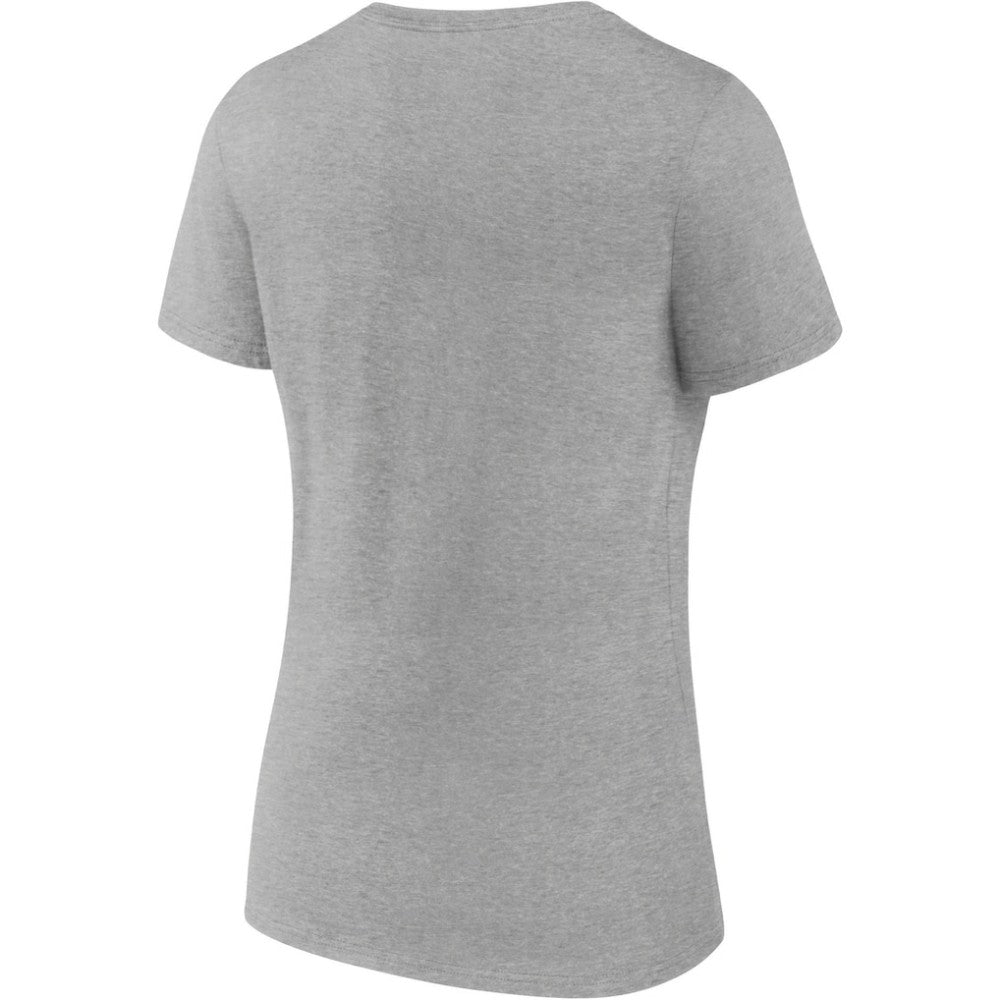 Nashville Predators Fanatics Women's 2-Pack V-Neck T-Shirt Set Gold/Heathered Gray