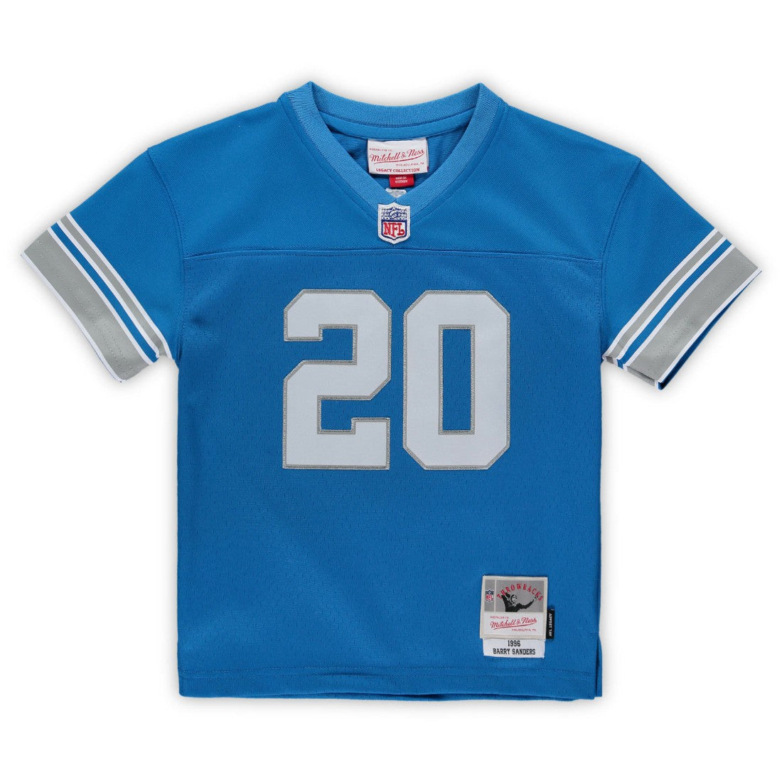 Barry Sanders Detroit Lions Male Preschool 1996 Retired Legacy Jersey - Blue on sale