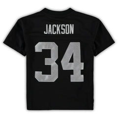 Bo Jackson Las Vegas Raiders Preschool 1988 Retired Player Legacy Jersey - Black cheap