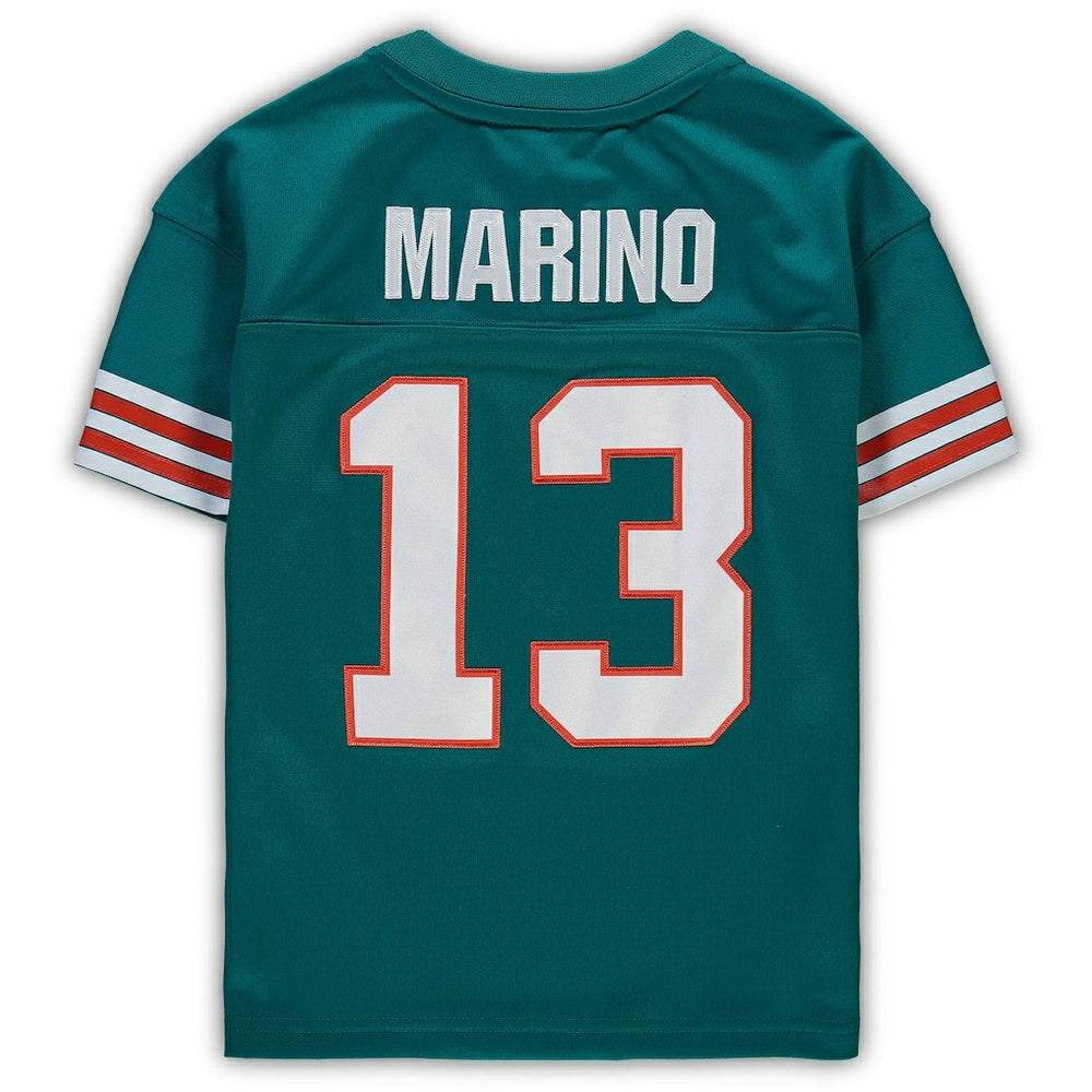 Dan Marino Miami Dolphins Male Preschool 1984 Retired Legacy Jersey - Aqua sale