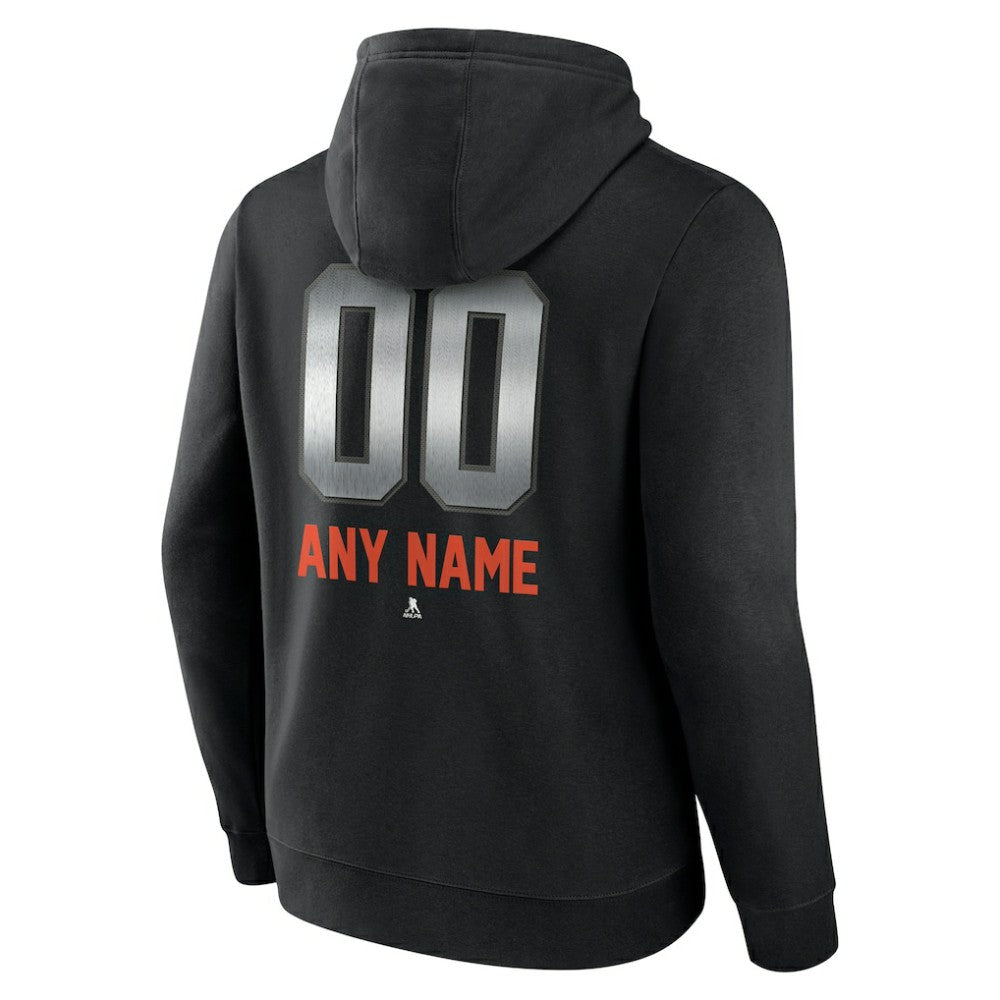 Philadelphia Flyers Personalized Midnight Mascot Logo Pullover Hoodie Black
