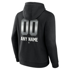 Tampa Bay Lightning Personalized Midnight Mascot Logo Pullover Hoodie Black
