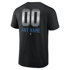 Colorado Avalanche Personalized Midnight Mascot Logo T-Shirt Black
